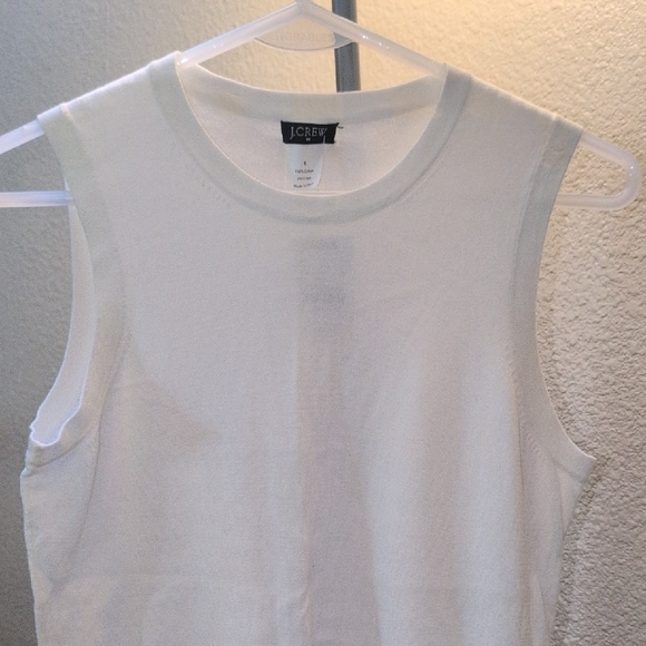 J. Crew Classic White Tank Top - Picture 2 of 5